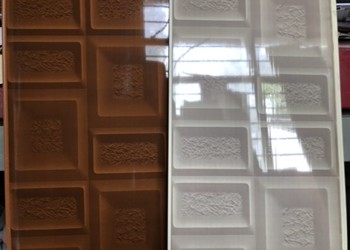 تصميم تنوع 3D لوحات الحائط PVC / 3D لوحات الحائط الزخرفية سهلة التركيب