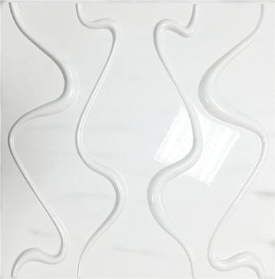 سمك 1MM ديكور لوحات الحائط البلاستيكية للوبي خلفية / شعار الشركة الجدار