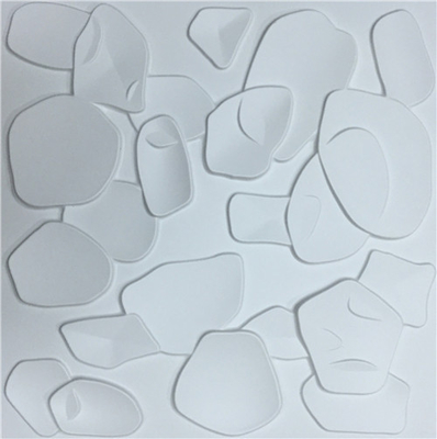سمك 1MM ديكور لوحات الحائط البلاستيكية للوبي خلفية / شعار الشركة الجدار
