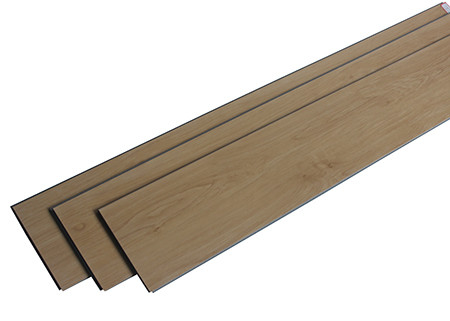 المضادة للانزلاق PVC الأرضيات الخشبية تخصيص حجم مع انقر فوق قفل / الأشعة فوق البنفسجية طلاء النهاية